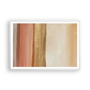 Poster in een witte lijst - Verticale compositie - 100x70 cm