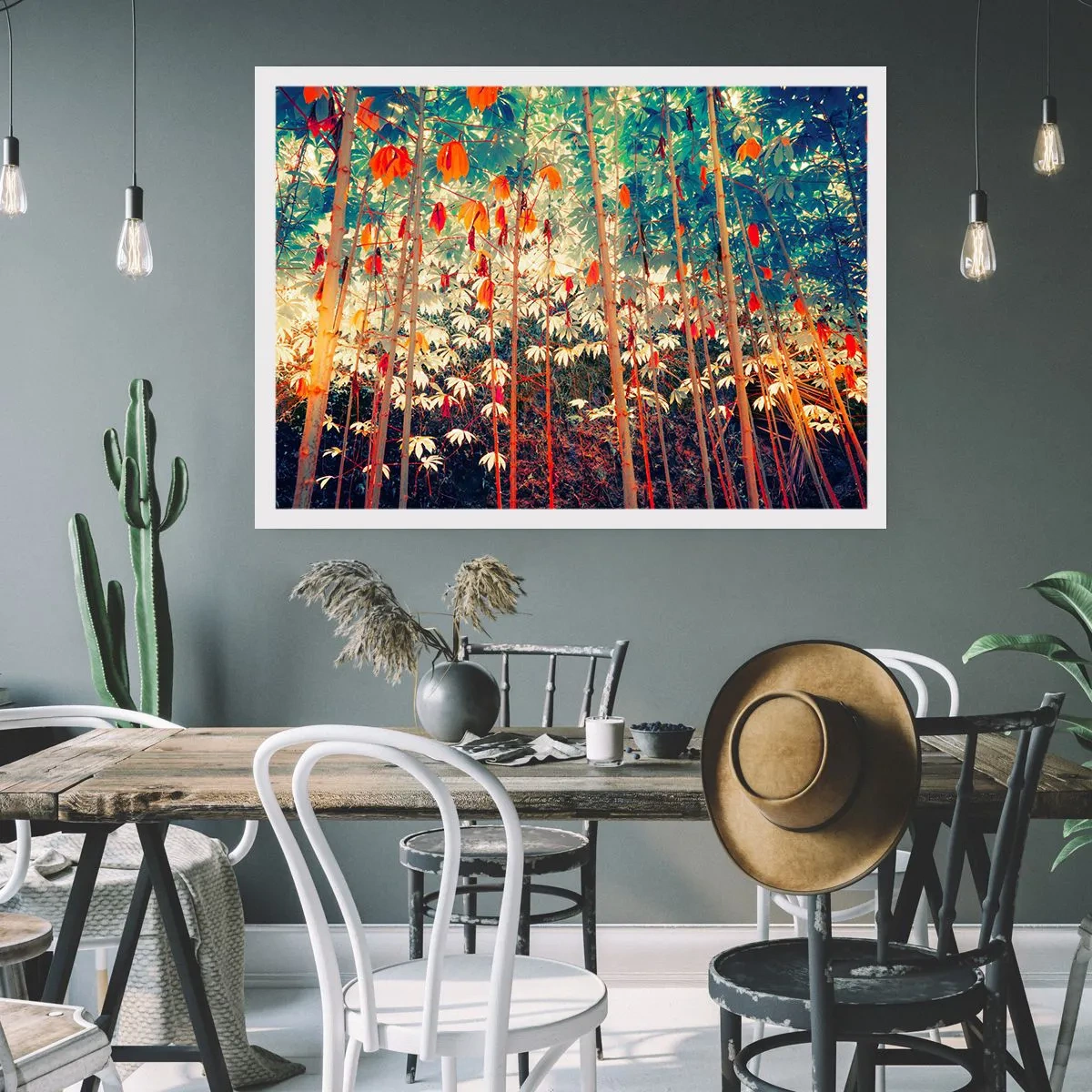 Poster - Het geheime leven van de bladeren - 40x30 cm