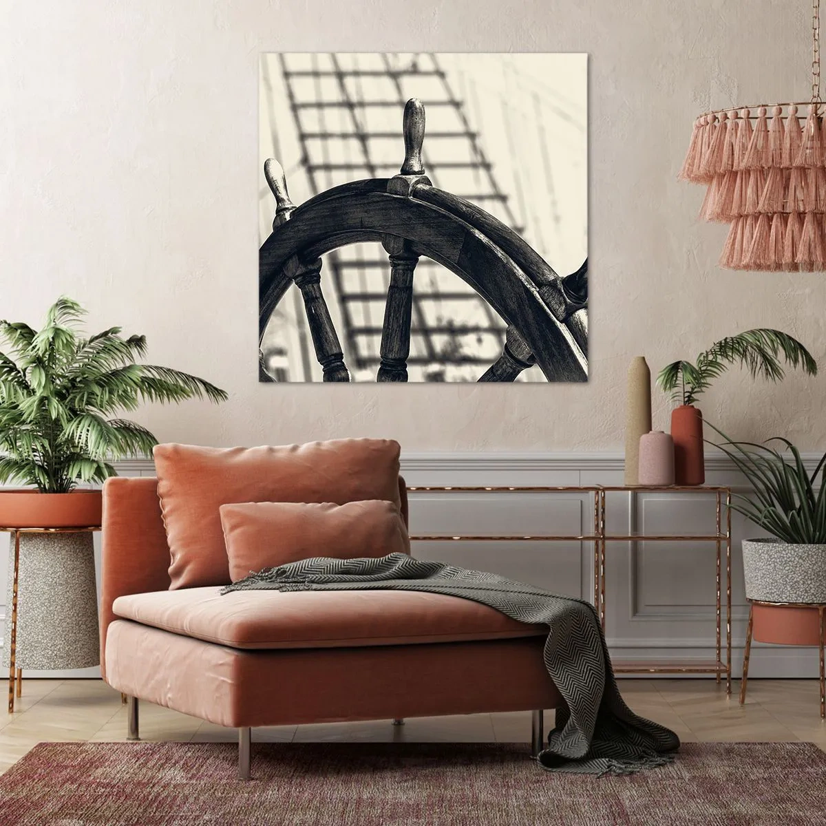 Schilderen op canvas - Zeeverhalen - 60x60 cm