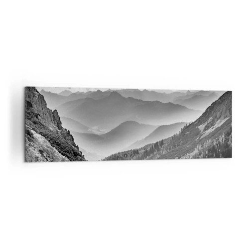 Schilderen op canvas - Tot aan de horizon - 160x50 cm