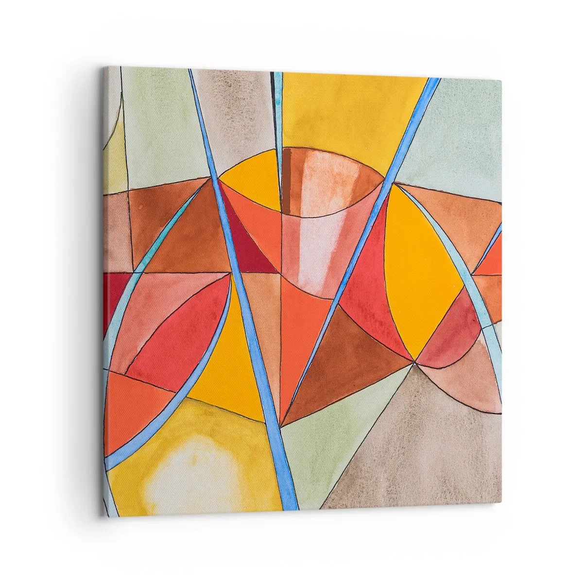 Schilderen op canvas - Carrousel, de droomcarrousel - 50x50 cm