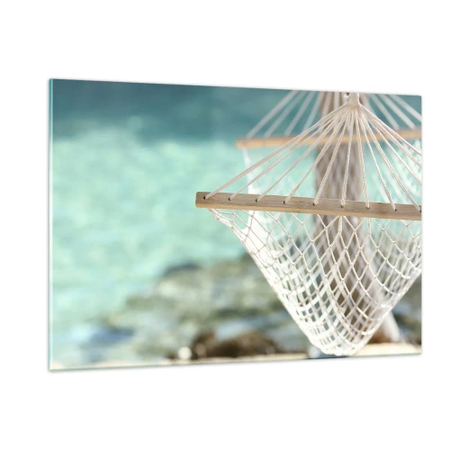 Schilderen op glas - Tijd om te ontspannen - 120x80 cm