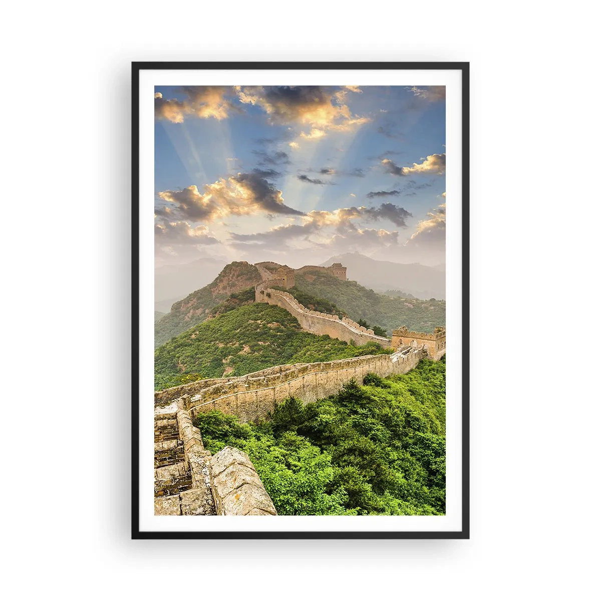 Poster in een zwarte lijst - Eeuwige grootheid - 70x100 cm