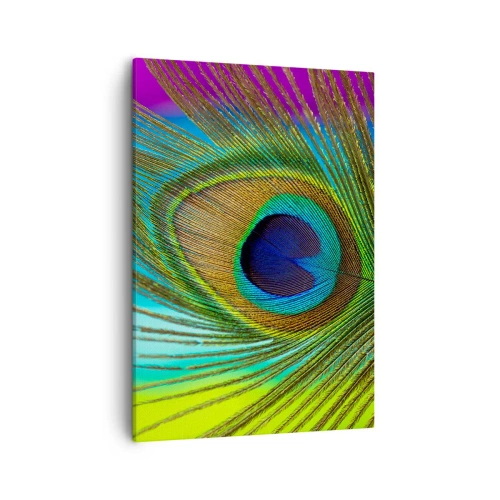 Schilderen op canvas - Oog in oog - 50x70 cm