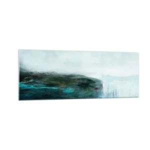 Schilderen op glas - Nautische abstractie - 140x50 cm