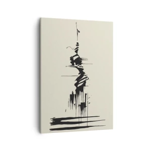 Schilderen op canvas - Overhaaste abstractie - 50x70 cm