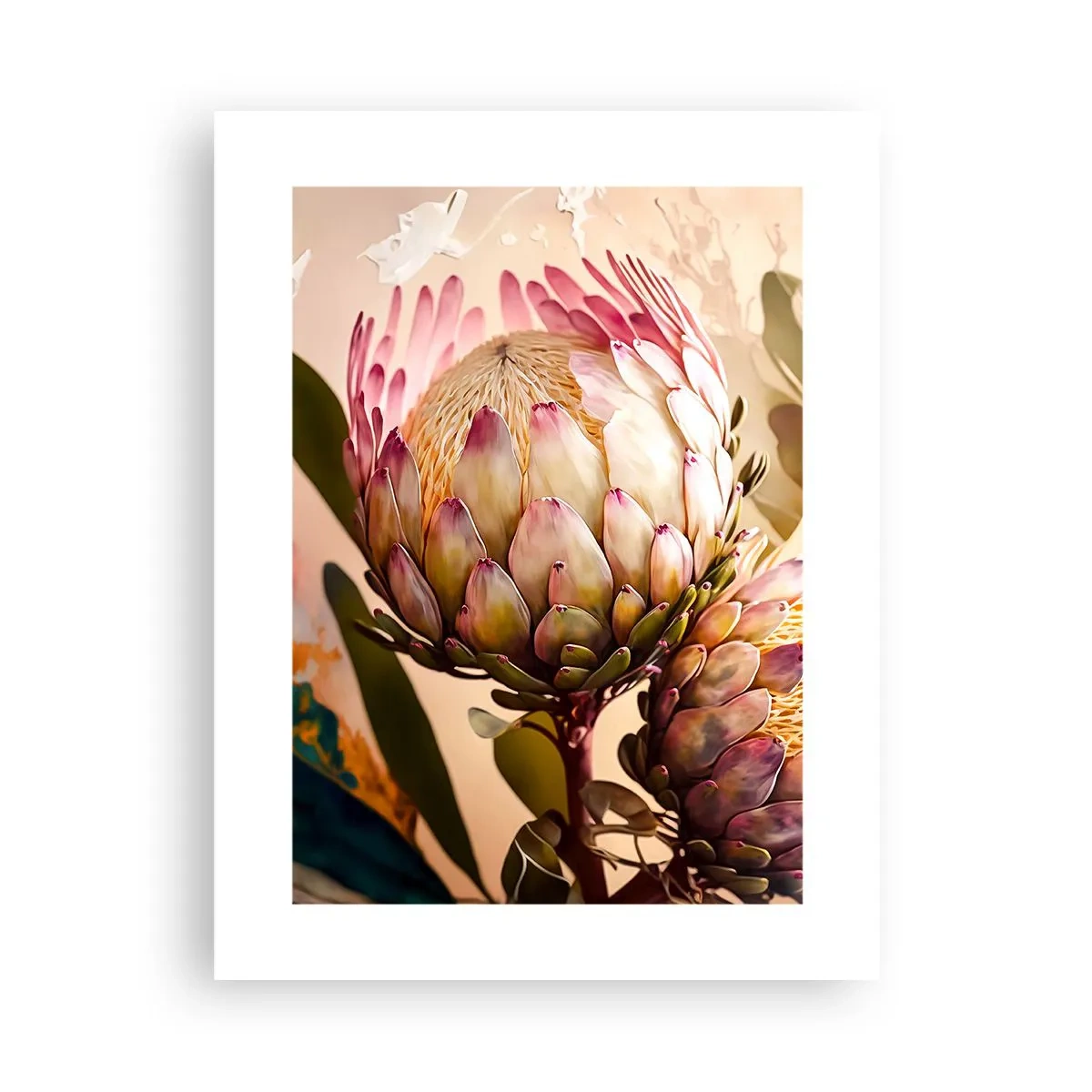 Poster - Teeder omarmd - 30x40 cm