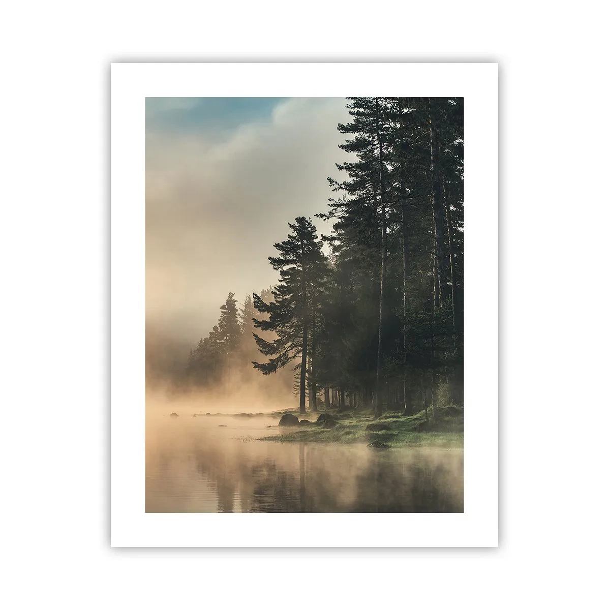 Poster - De geboorte van de dag - 40x50 cm