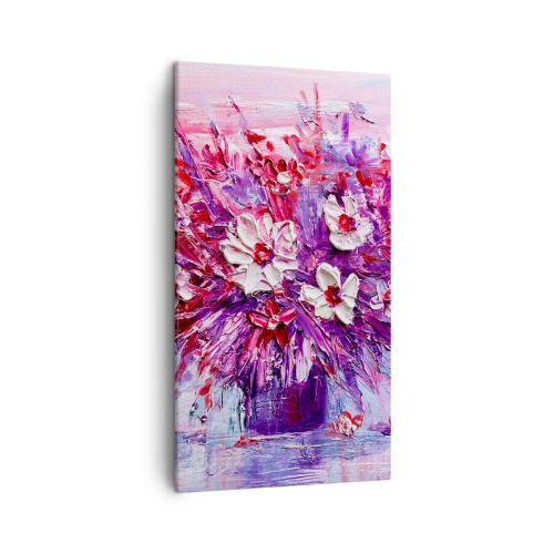 Schilderen op canvas - Onschuld en passie - 45x80 cm