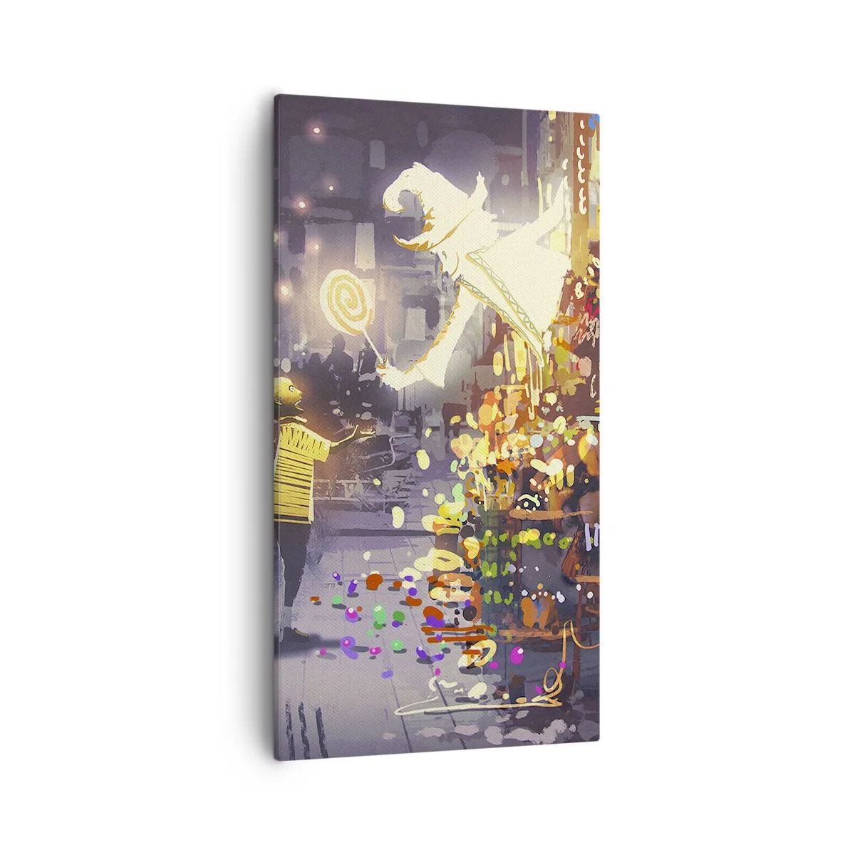 Schilderen op canvas - Tovenarij bestaat wel - 55x100 cm