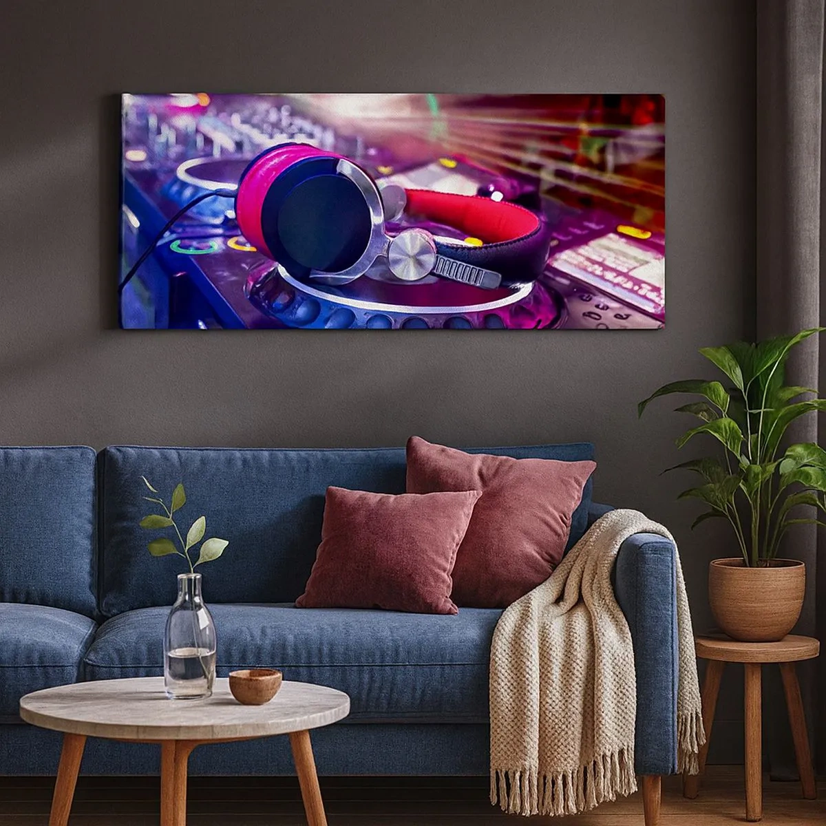 Schilderen op canvas - Het zal, het zal gebeuren - 100x40 cm