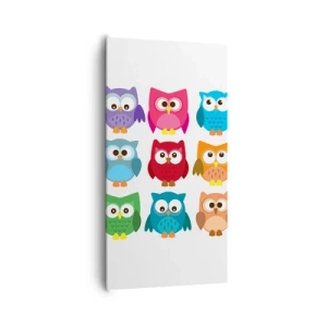 Schilderen op canvas - Anders zjn kan grappig zijn - 65x120 cm