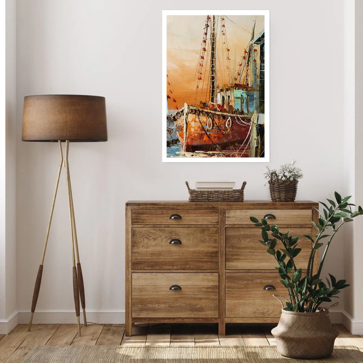 Poster - Een vreedzame terugkeer - 40x50 cm