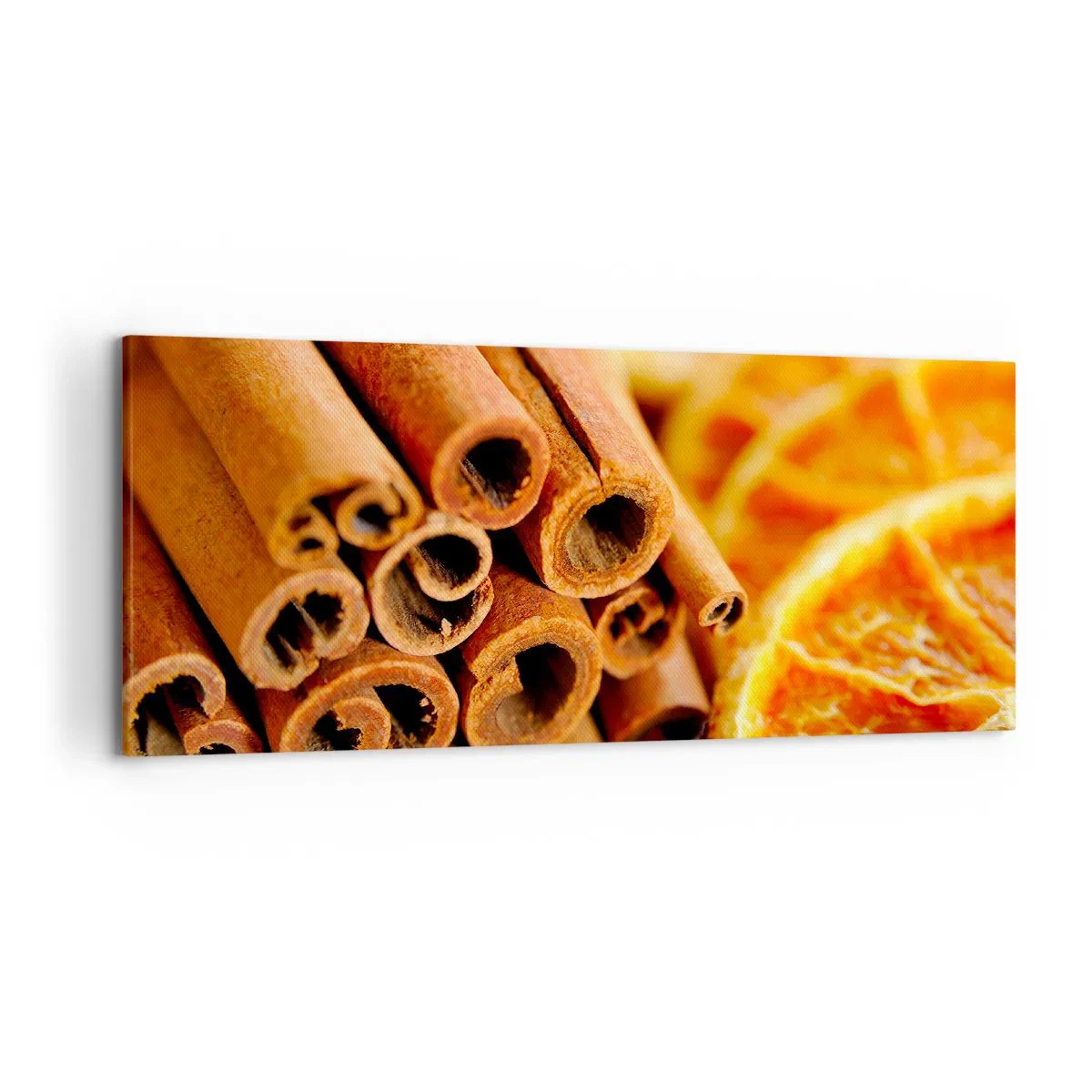 Schilderen op canvas - Kun je hun geur ruiken? - 120x50 cm