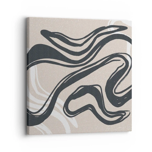 Schilderen op canvas - Expressie vermenigvuldigd - 30x30 cm