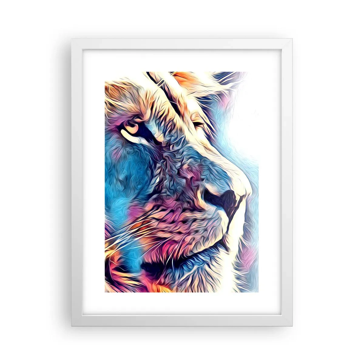 Poster in een witte lijst - De wijsheid van de natuur - 30x40 cm