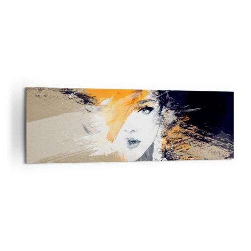 Schilderen op canvas - En er is licht - 160x50 cm
