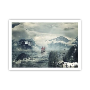 Poster - In magische wateren - 100x70 cm