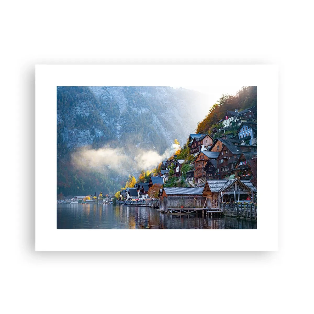 Poster - Alpine sfeer - 40x30 cm