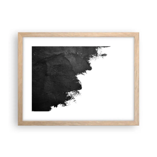 Een poster in een licht eiken lijst - Elementen: aarde - 40x30 cm