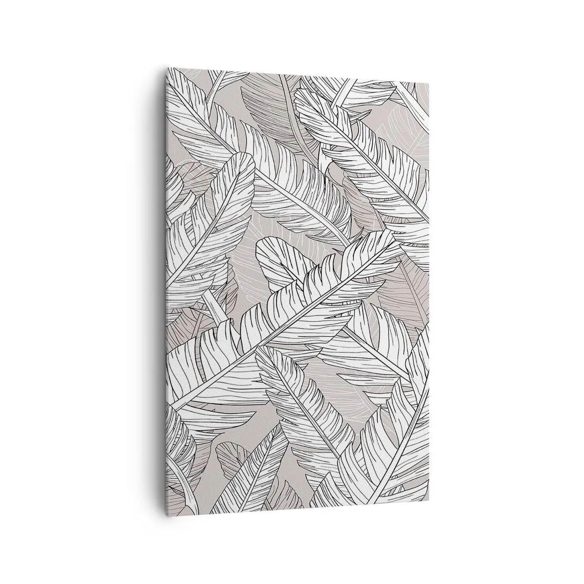 Schilderen op canvas - Een verenwerveling - 80x120 cm