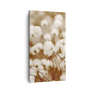 Schilderen op canvas - Pluizig korenveld - 45x80 cm