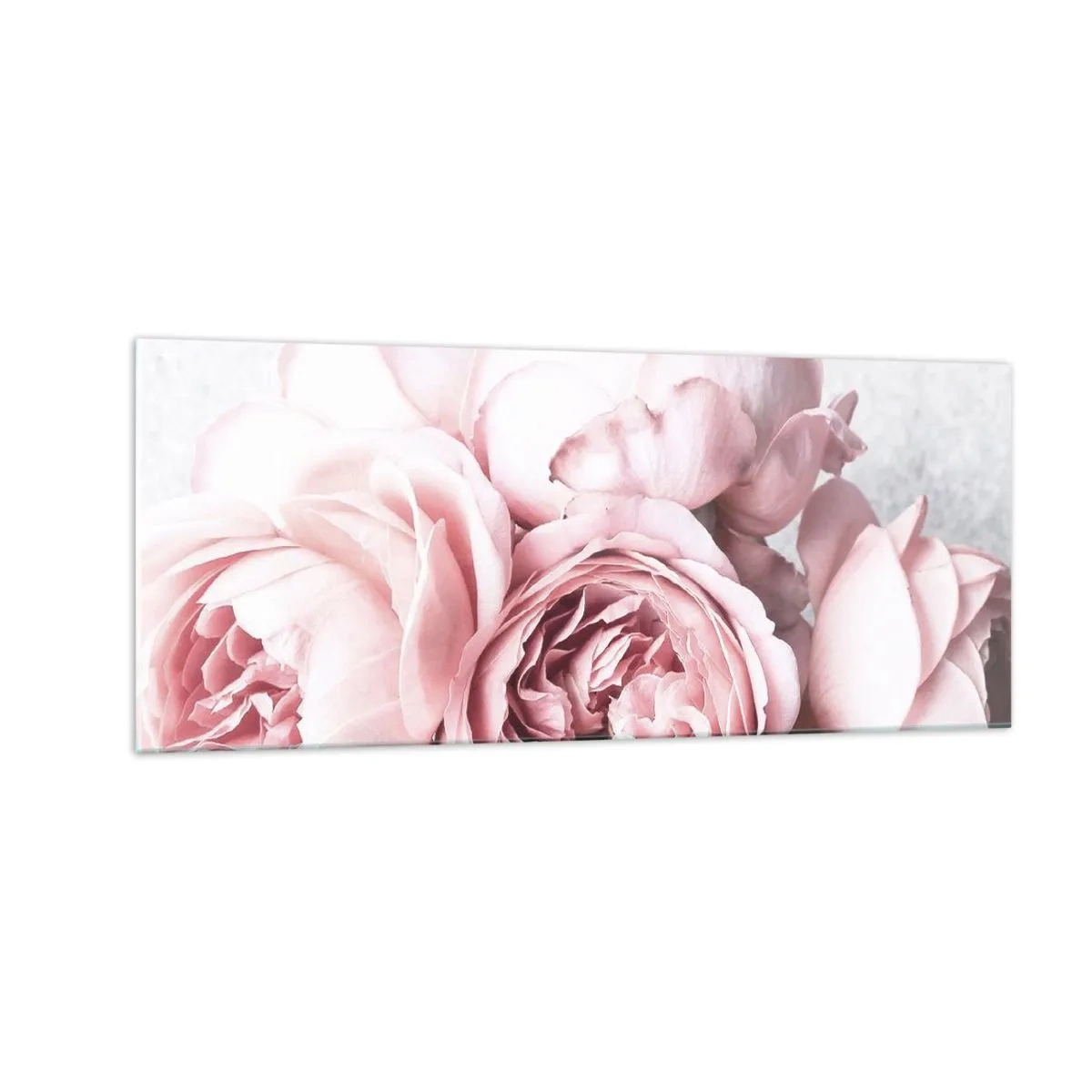 Schilderen op glas - Voor romantici - 100x40 cm