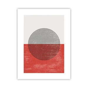 Poster - Op de kop geslagen - 30x40 cm