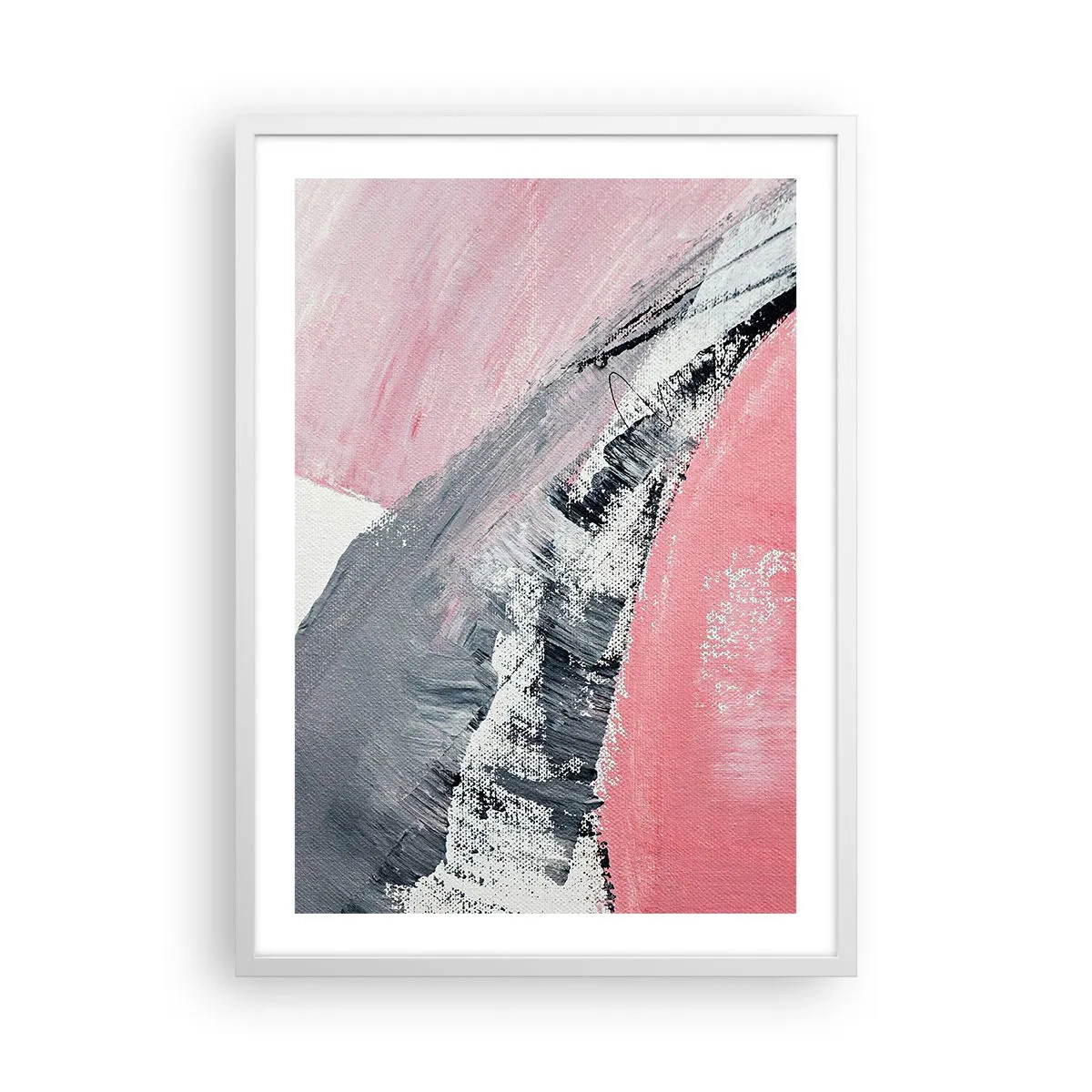 Poster in een witte lijst - Bijpassende compositie - 50x70 cm