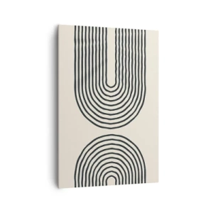 Schilderen op canvas - In een ogenblik ... - 70x100 cm