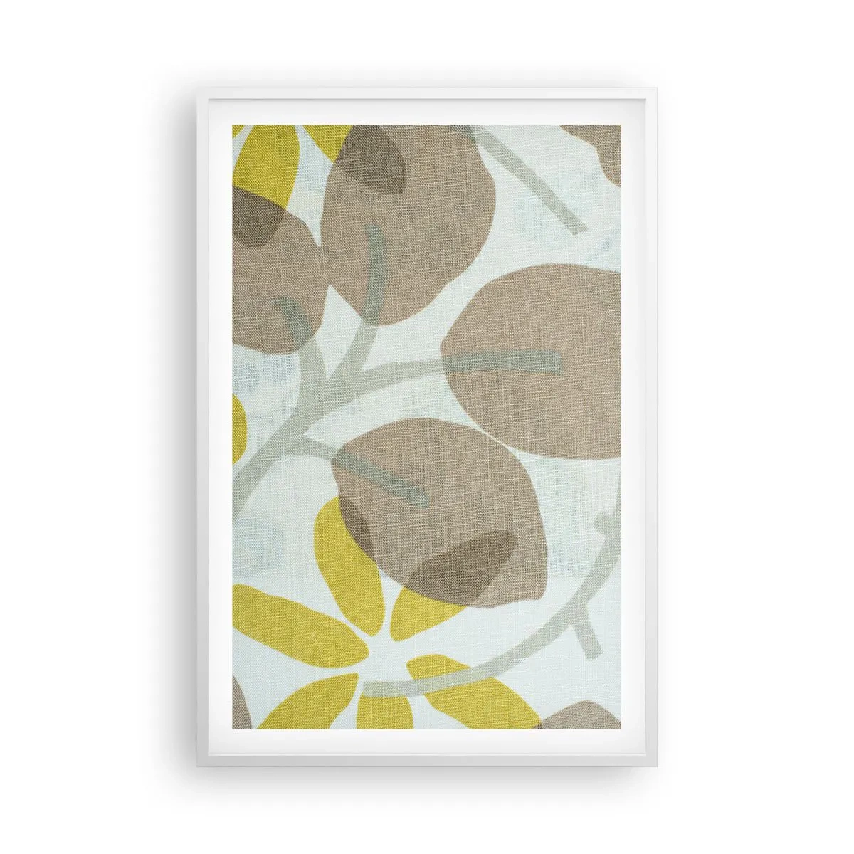Poster in een witte lijst - Compositie in volle zon - 61x91 cm