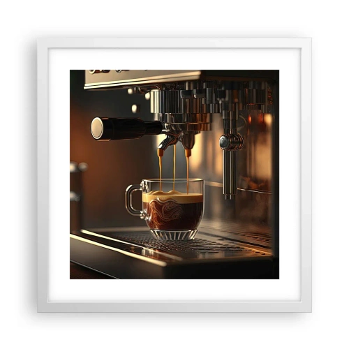 Poster in een witte lijst - Een sensuele mix - 40x40 cm