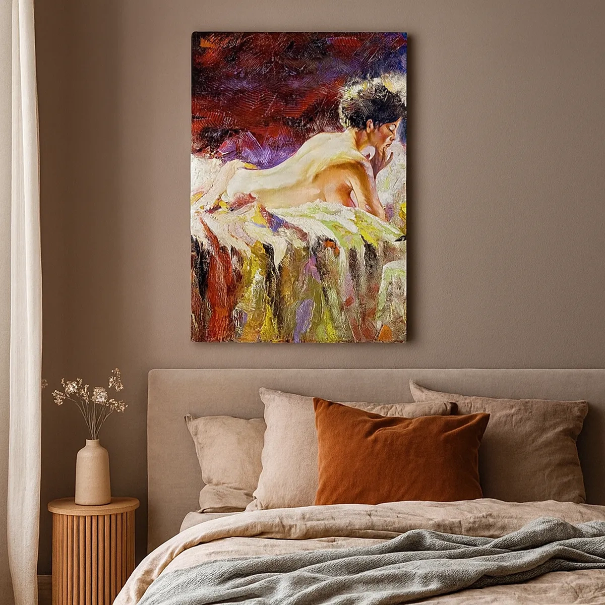 Schilderen op canvas - Venus in gedachten - 50x70 cm