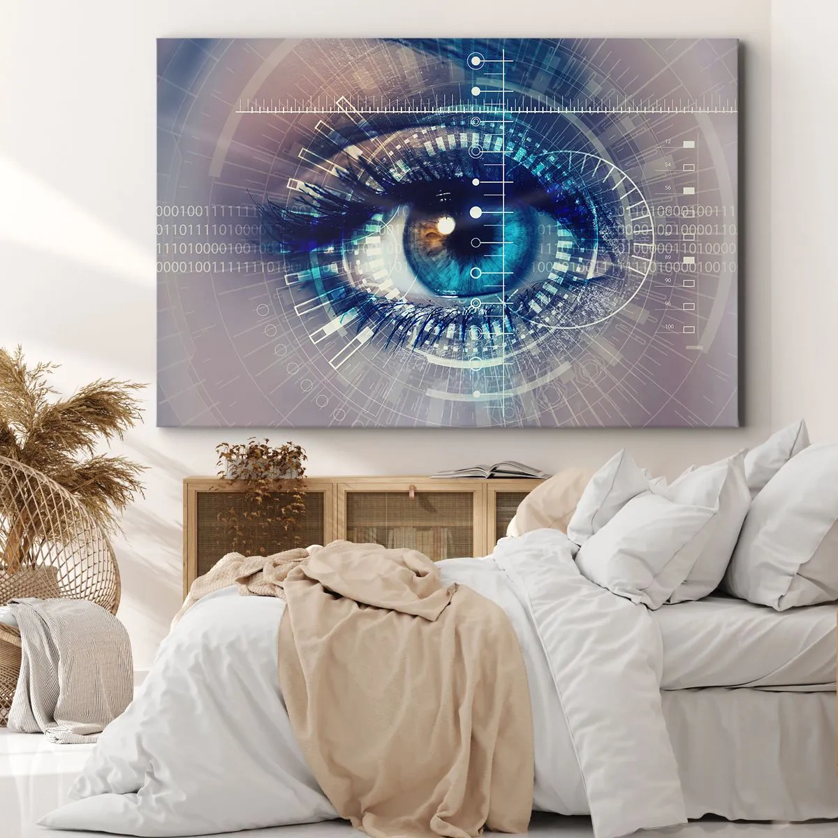Schilderen op canvas - Je denkt dat je me kent - 100x70 cm