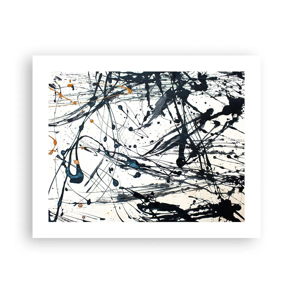 Poster - Expressionistische abstractie - 50x40 cm