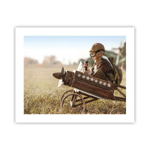 Poster - Begin naar een droom - 50x40 cm