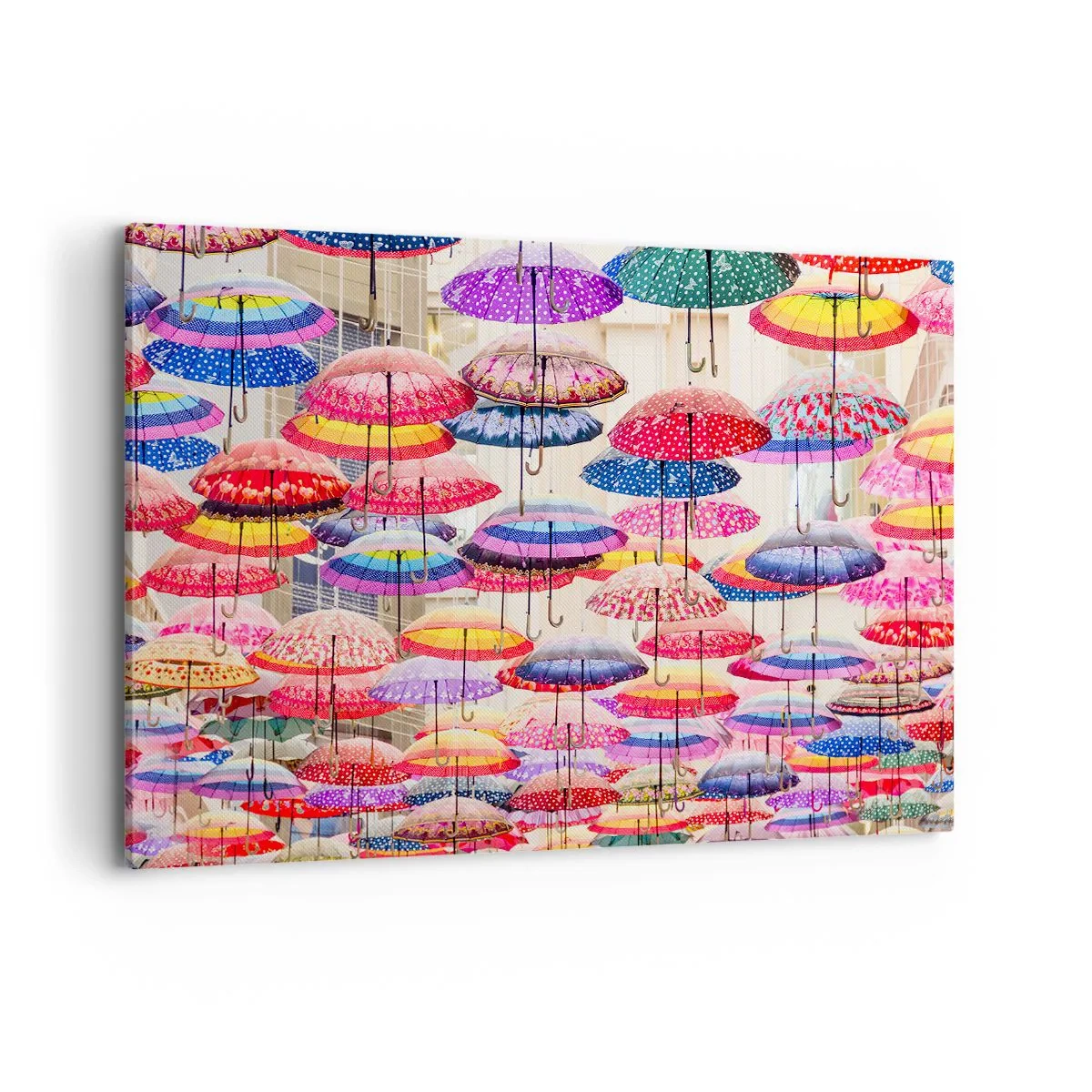 Schilderen op canvas - Stadsweide - 120x80 cm