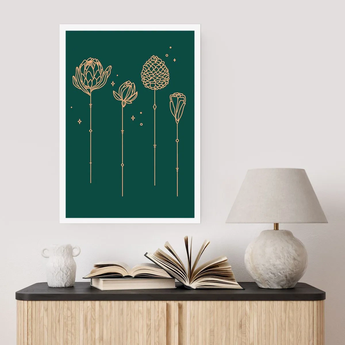 Poster - Kruidenfamiie / Familie Ziółkowsi ?? - 30x40 cm