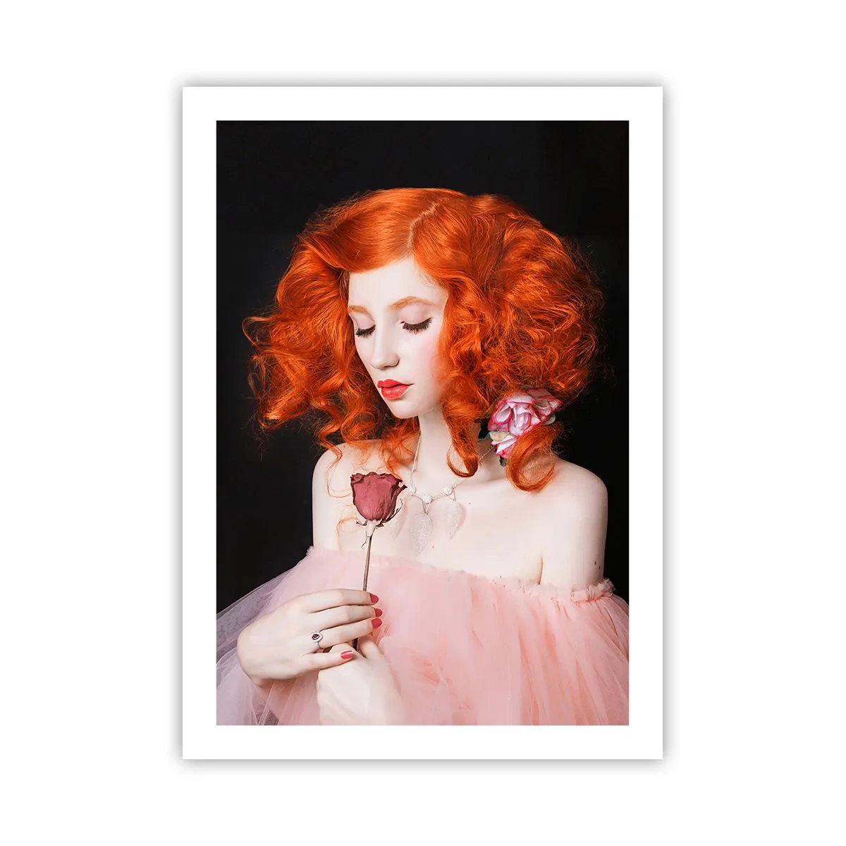 Poster - In barokstijl - 50x70 cm