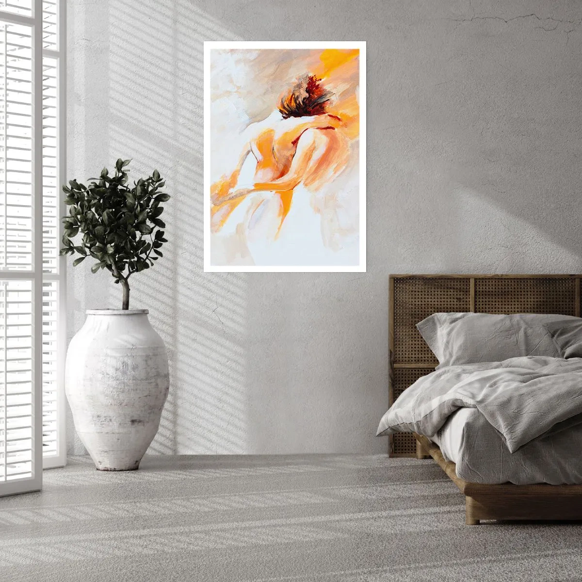 Poster - In de lucht van nabijheid - 70x100 cm