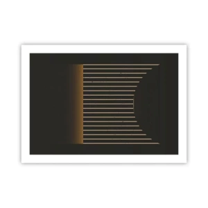 Poster - Verken de duisternis - 70x50 cm