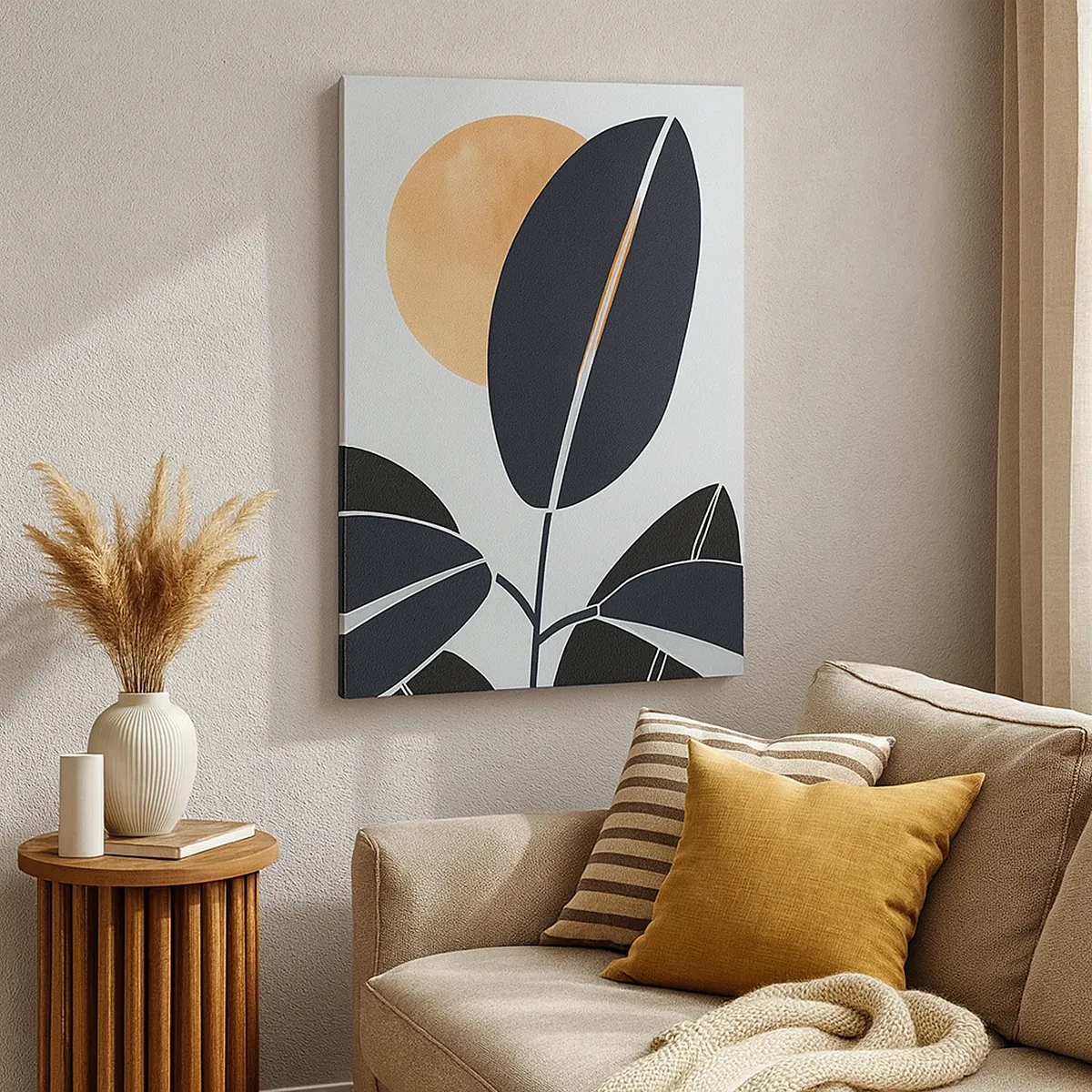 Schilderen op canvas - Hete zomerdag - 50x70 cm