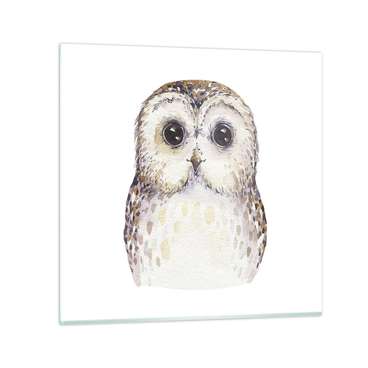 Schilderen op glas - Kijk in mijn ogen - 30x30 cm