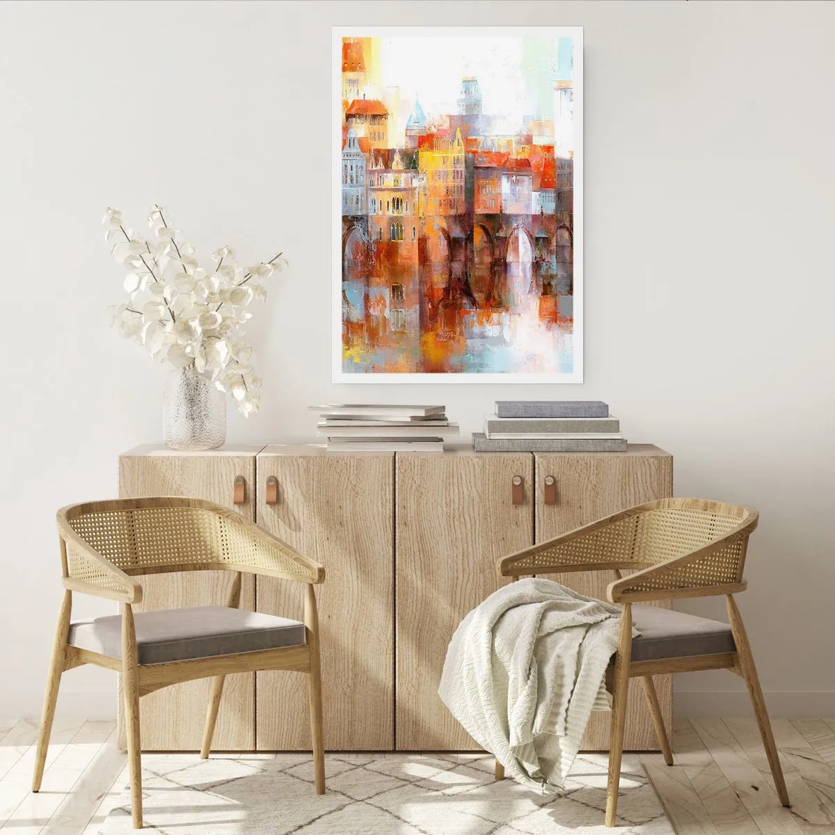 Poster - Ook onder de brug is het mooi - 50x70 cm