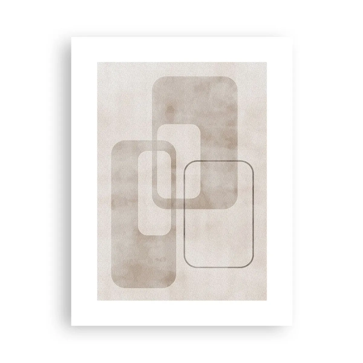 Poster - Geometrische voeg - 30x40 cm