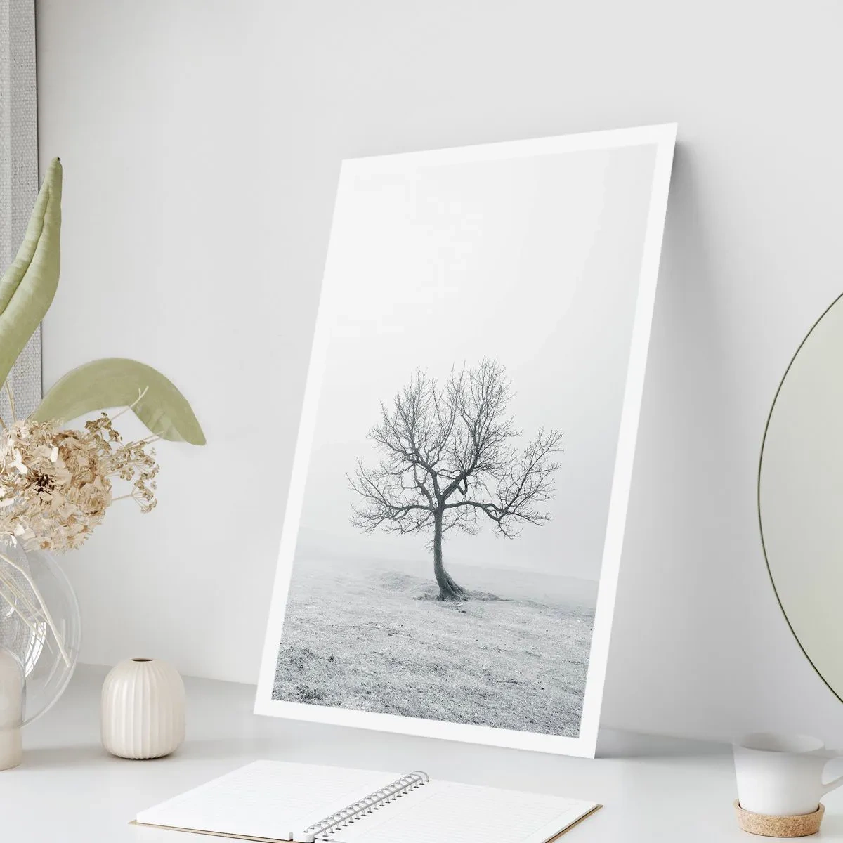 Poster - Tegen het niets - 50x70 cm