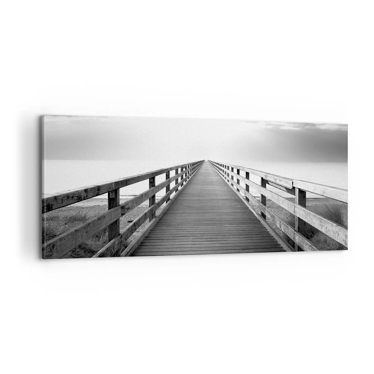 Schilderen op canvas - In de verte ... - 100x40 cm