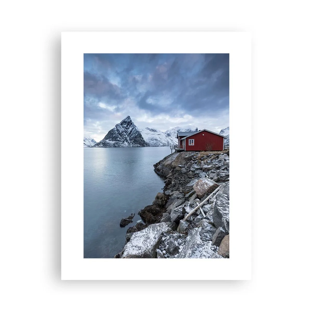 Poster - Scandinavisch toevluchtsoord - 30x40 cm
