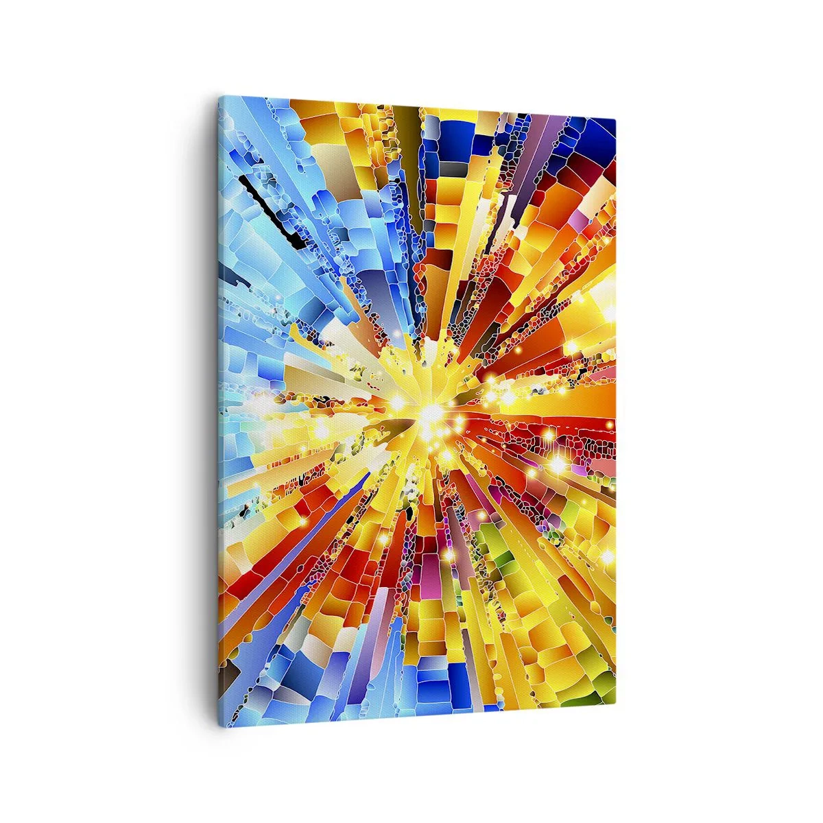 Schilderen op canvas - In medias res - 50x70 cm