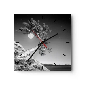 Wandklok - Klok - Een zegevierende jager - 30x30 cm